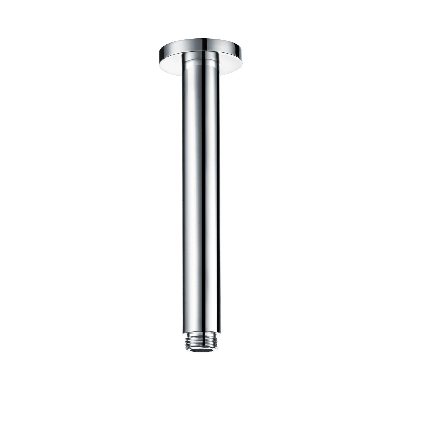 Round ceiling mounted shower arm 180mm - chrome - Showers