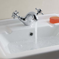 Camberley bath shower mixer tap + basin mixer tap pack - chrome - Taps