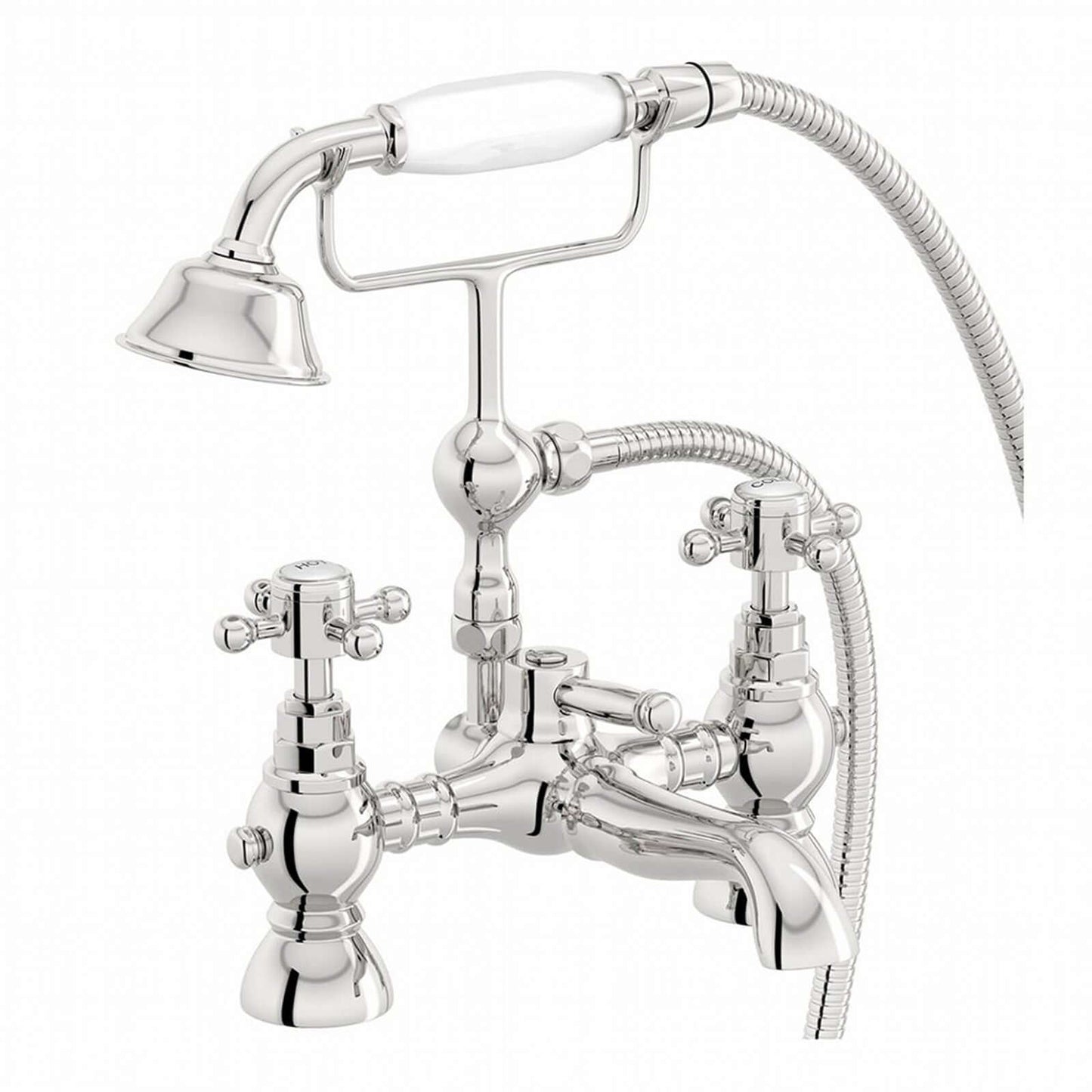 Camberley bath shower mixer tap + basin mixer tap pack - chrome - Taps