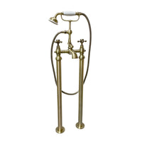 Camberley traditional freestanding bath shower mixer - antique bronze - Taps