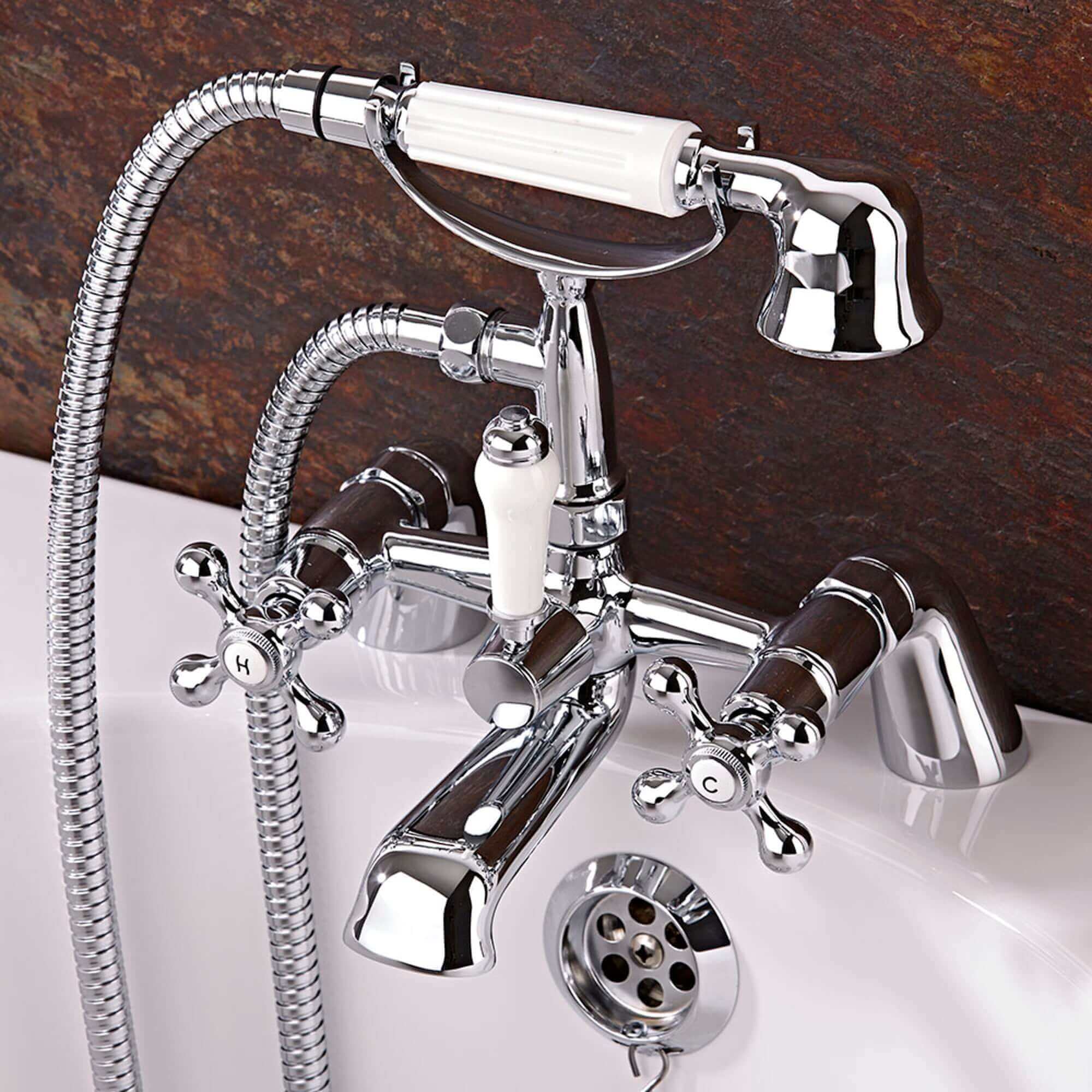 Mixer Tap Shower Attachment Chrome with 10 Year Guarantee