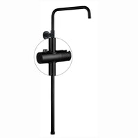 Sliding shower head holder for G18 - black