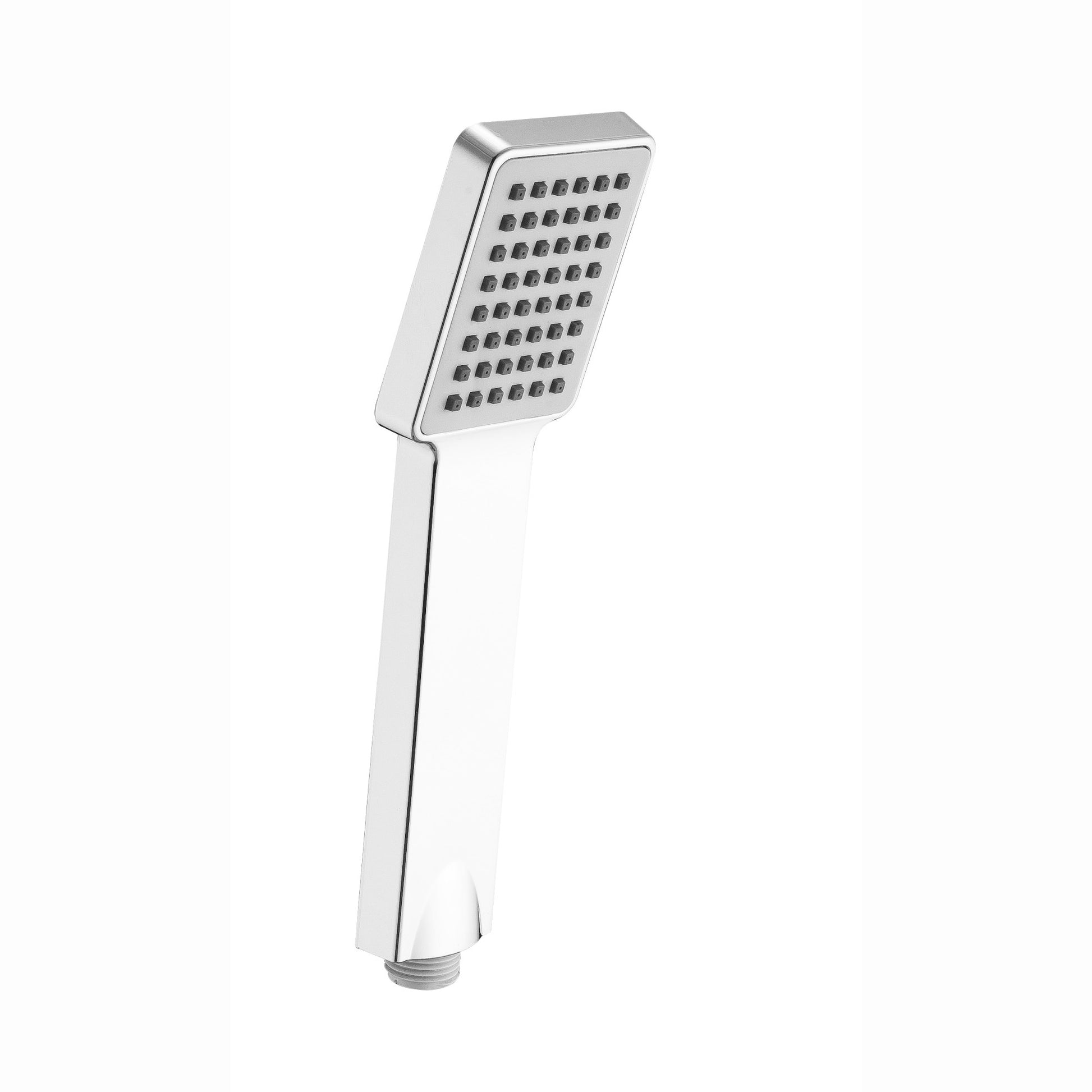 Square paddle hand shower - chrome effect - Showers