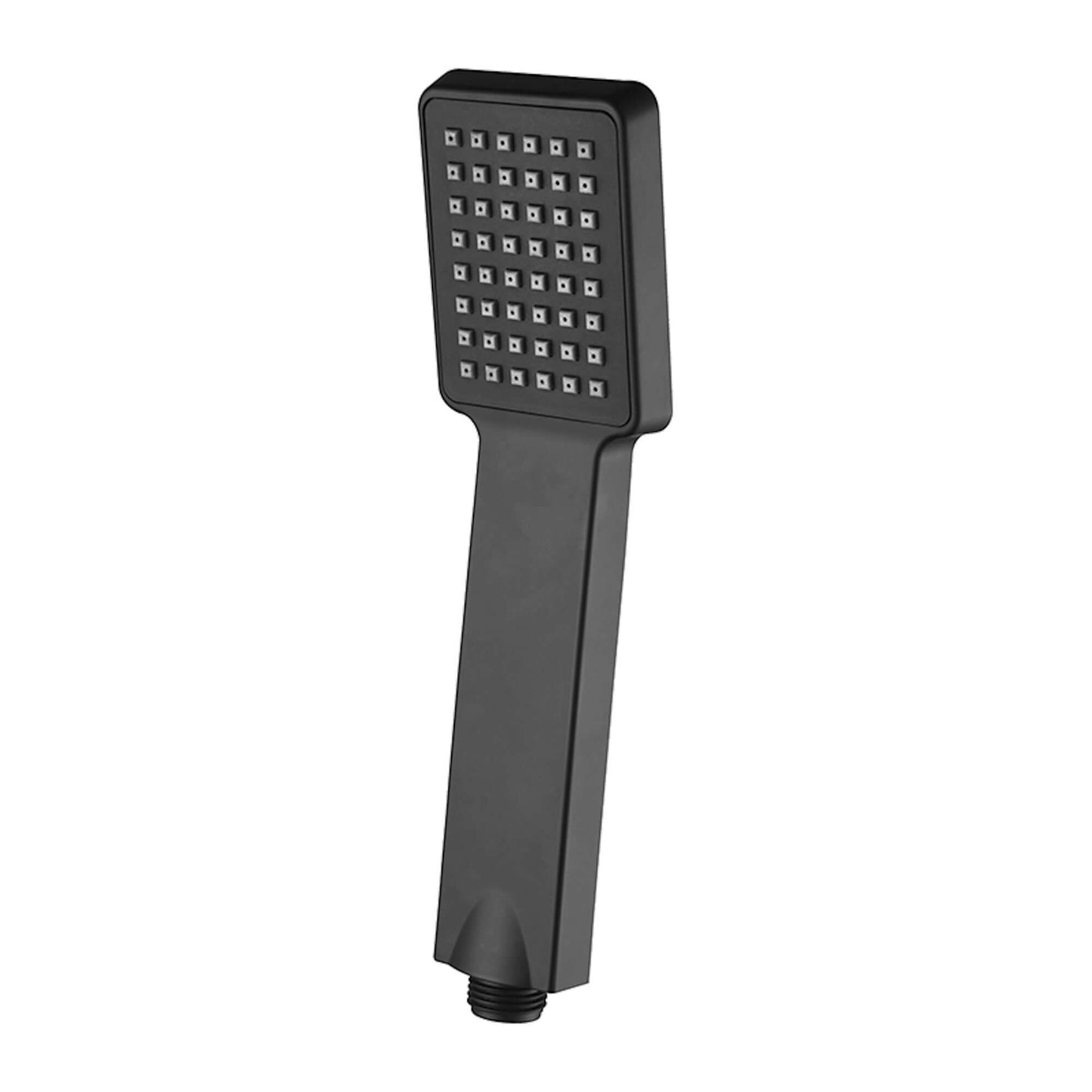 Square paddle hand shower - matt black