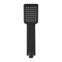 Square paddle hand shower - matt black