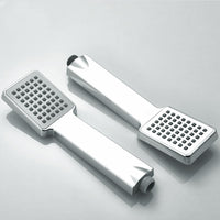 Square Paddle Hand Shower Kit incl. Hose and Wall Bracket - Chrome