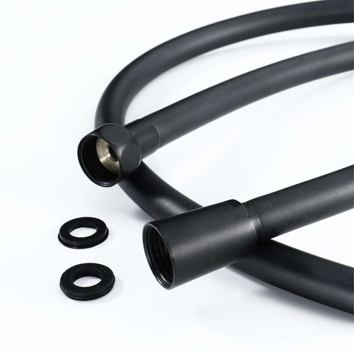 Buy Contemporary 3 Function Hand Shower Kit Incl. Hose And Wall Bracket - Black online UK