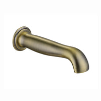 Traditional bath or basin spout wall mounted - antique bronze - Showers