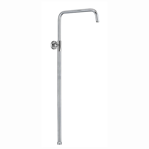 Buy Dune shower adjustable rigid riser rail angled stainless steel - chrome online UK