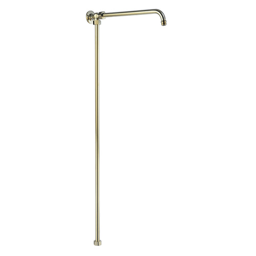 Buy Downton shower rigid riser rail traditional - gold online UK