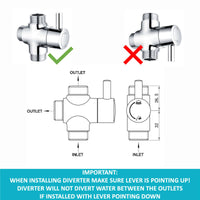 Carre shower adjustable rigid riser rail angled with 2 wall brackets, handset bracket, diverter, connecting hose - black - Showers