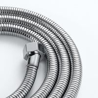 Flex shower hose stainless steel 1.5m standard bore - chrome - Showers