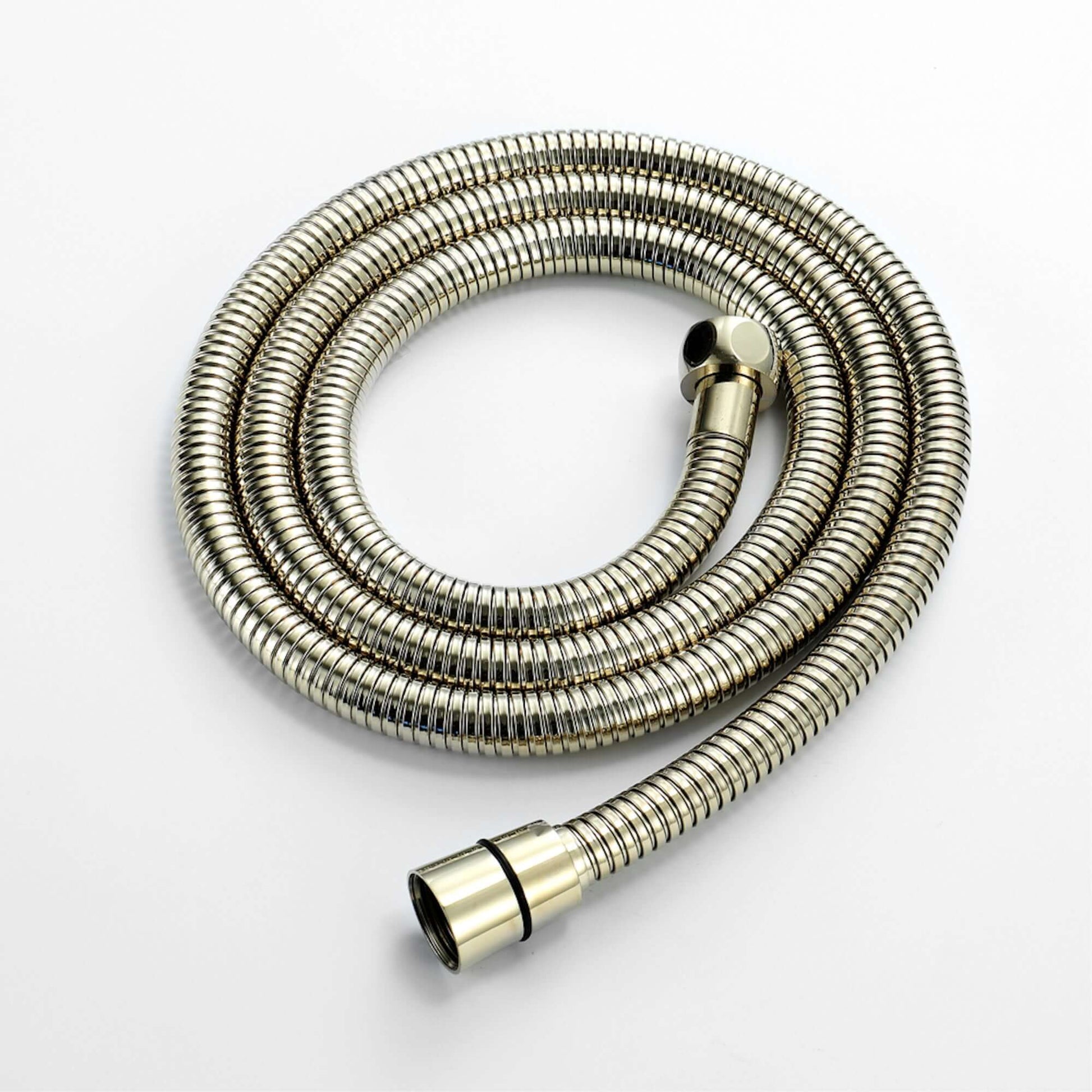 Flex shower hose stainless steel 1.75m standard bore - English gold - Showers