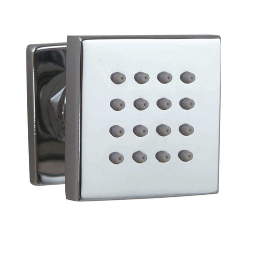 Buy Square shower body jet - chrome online UK