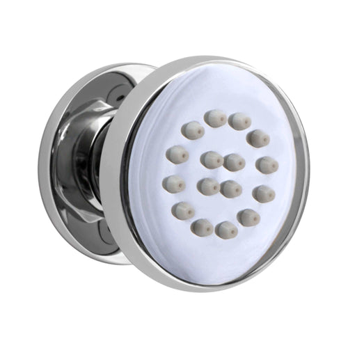 Buy 4 x round shower body jets - chrome online UK