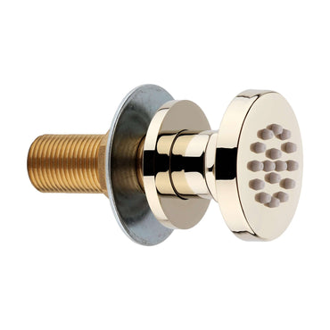 4 x round shower body jets - gold - Showers