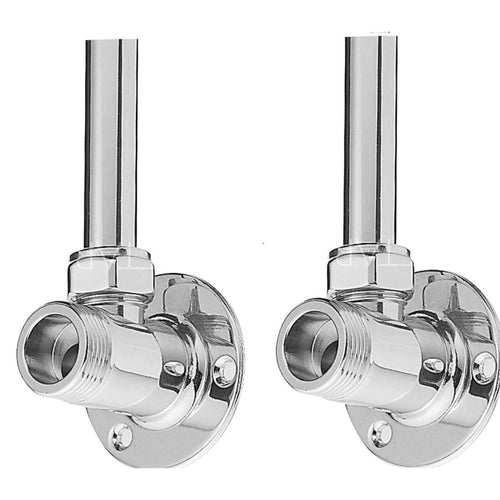 Buy Surface mounted pipework fittings - chrome online UK
