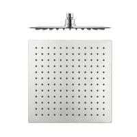 Square ultra slim shower head stainless steel 300mm - chrome - Showers