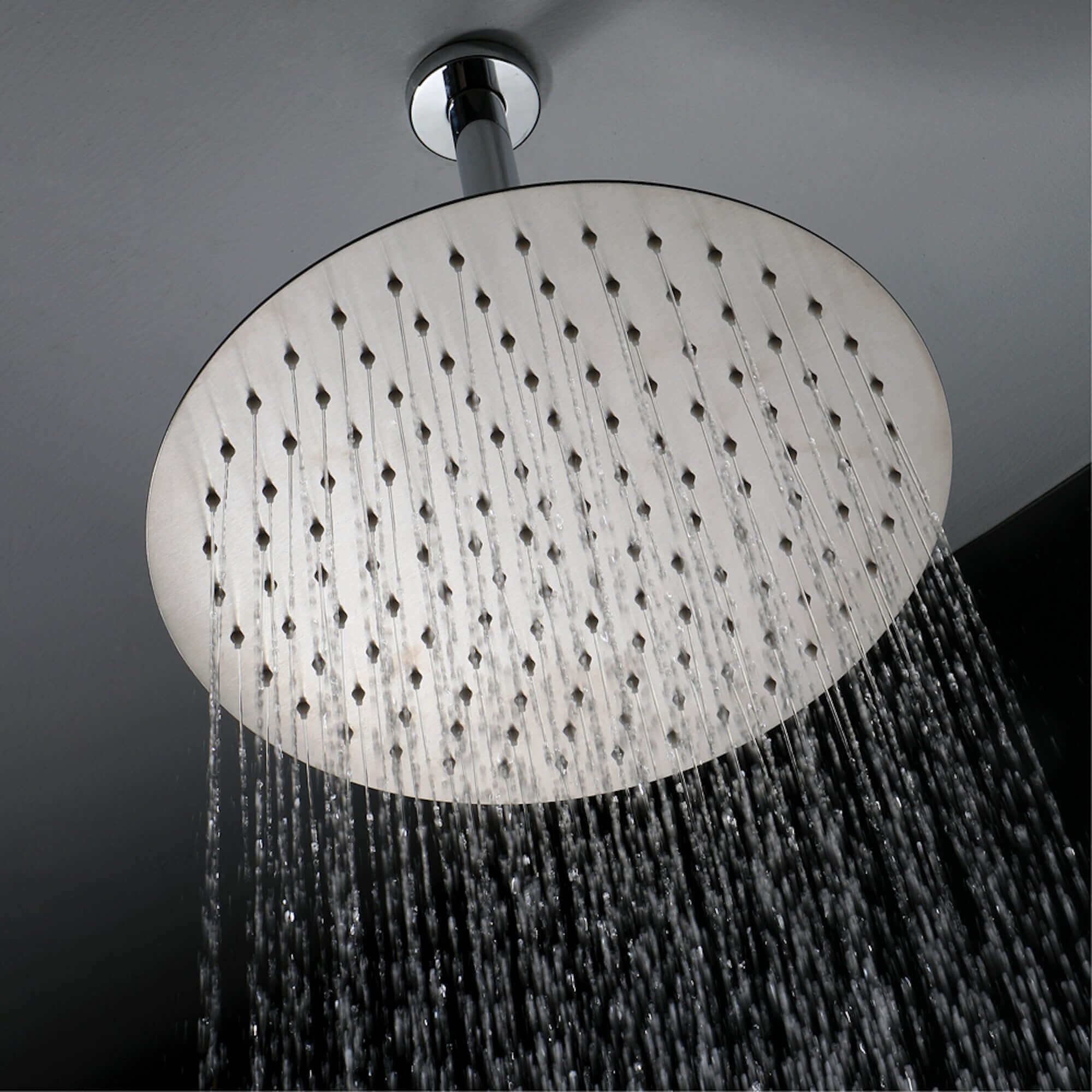 NEW! GGStudy outlets Round 16 Inch Stainless Steel Shower Head Rain Style, Chrome