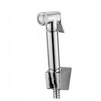 Vero Vertical Thermostatic Shower Bar Mixer Valve Tap With Modern Douche Bidet Handshower Spray Kit - Chrome - Showers