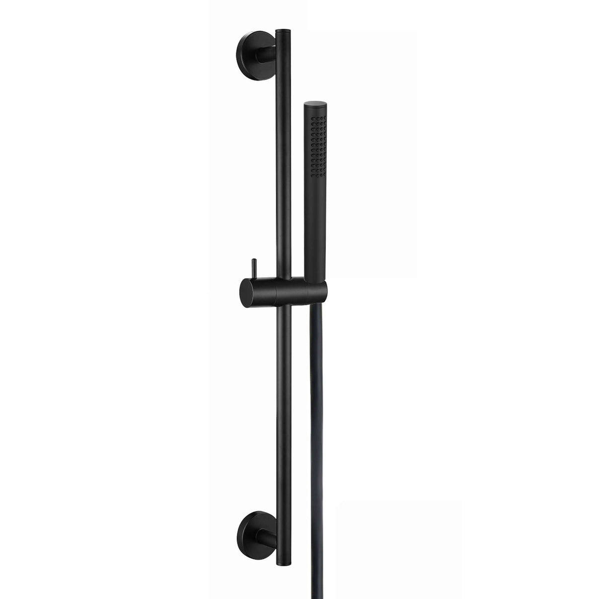 Dune contemporary thermostatic shower mixer bar valve with slider rail