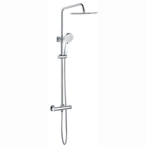Buy Dune round thermostatic shower set 300mm head & handheld - chrome online UK